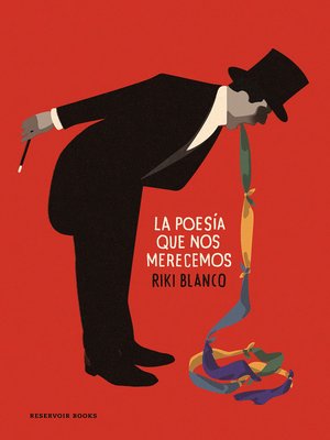 cover image of La poesía que nos merecemos